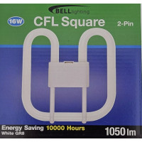 Bell CFL Square 16W Square Compact Fluorescent Lamp - 4 Pin, 3500K 04175