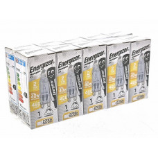 10 x Energizer G9 33w (40w) Energy Saver Halogen Warm White Dimmable Bulbs S5409 10 x Energizer G9 33w (40w) Energy Saver Halogen Warm White Dimmable Bulbs S5409