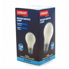 Eveready 150w Pearl BC Bayonet GLS Dimmable Light Bulb Warm White