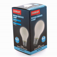 Eveready 60w Pearl ES E27 Screw GLS Dimmable Light Bulb Warm White