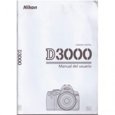 Nikon D3000 Instruction Manual SPANISH Edition