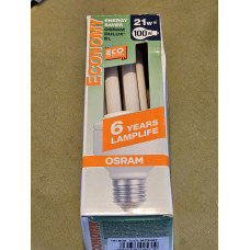 Osram Dulux 21W (100 Watt equivalent) Energy Saver light bulbs ES  E27 Large Edison Screw