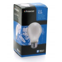 Polaroid 40w Pearl ES E27 Edison Screw GLS Light Bulb S6633 Warm White