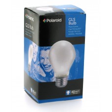 10 x Polaroid 40w Pearl ES E27 Edison Screw GLS Light Bulb S6633 Warm White