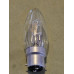 Status 42w (55w equivalent) Halogen Clear Candle Energy Saver light bulbs BC Standard Bayonet
