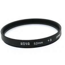 52mm Hoya +3 Close-Up Lens