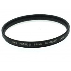 58mm CPC Phase 2 UV Haze Filter