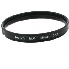 58mm Rollev M.G. Skylight Filter